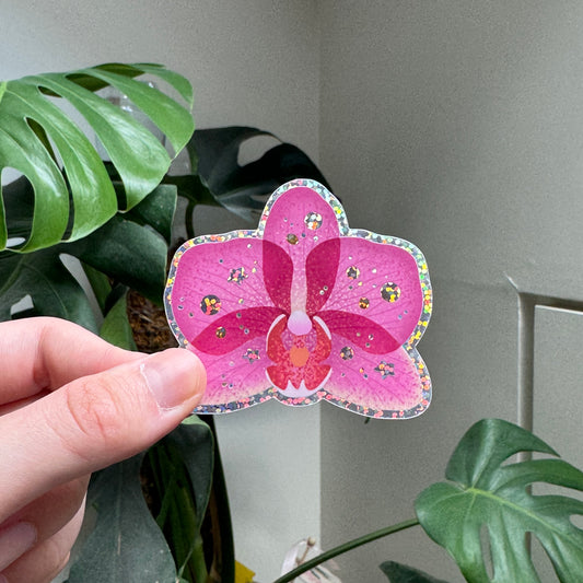 ORCHID STICKER