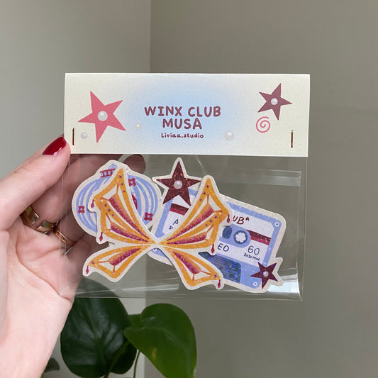 MUSA STICKER PACK WINX