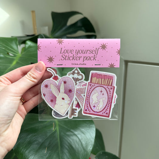 LOVE YOURSELF STICKER PACK