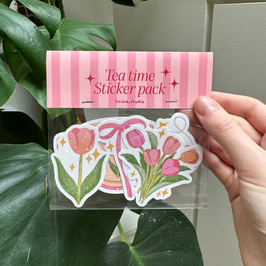 TEA TIME STICKER PACK