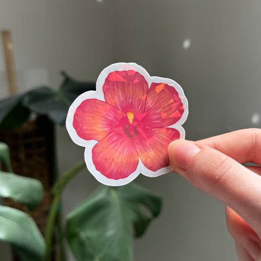 HIBISCUS STICKER