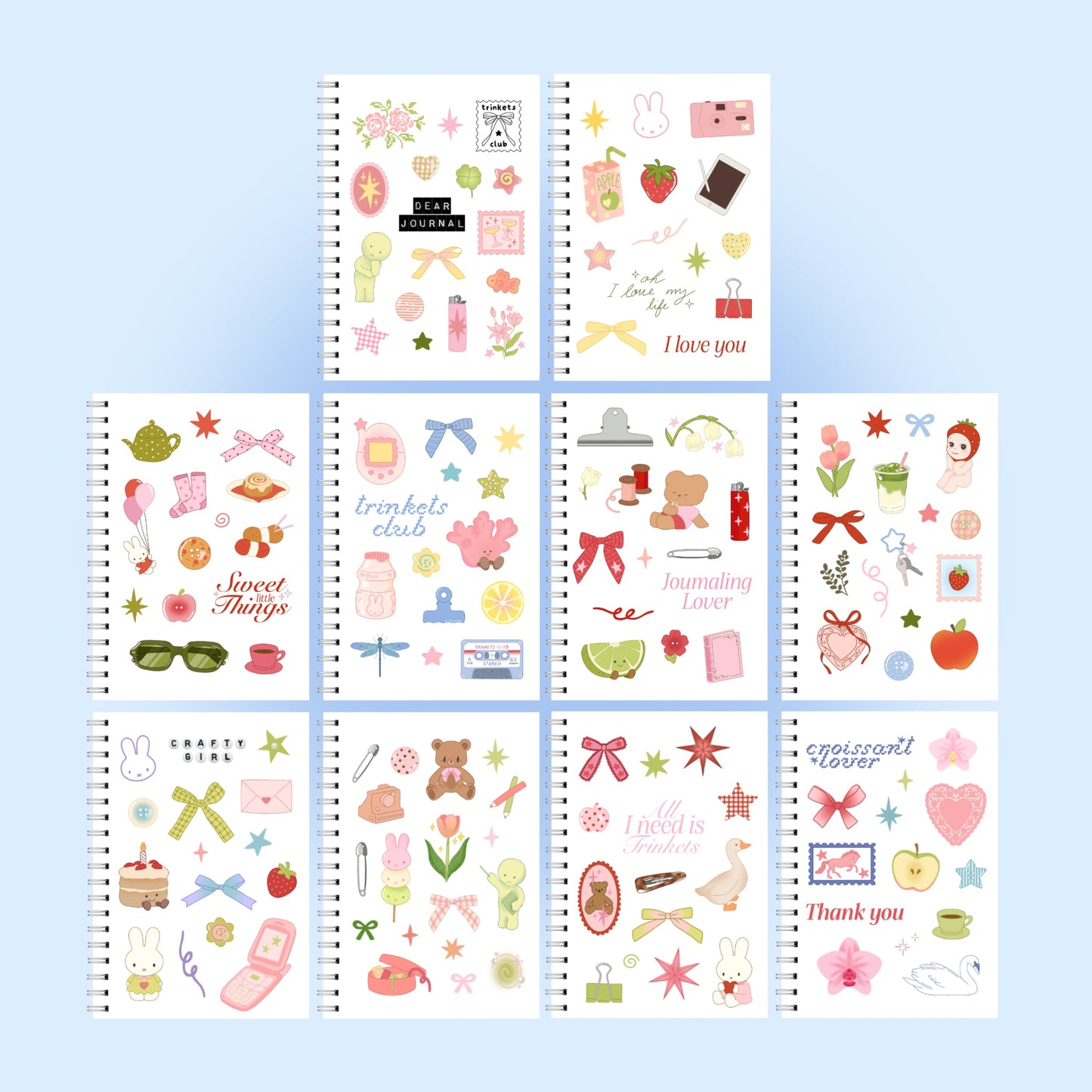 THE SWEET LITTLE THINGS - STICKER BOOK - EDITION 1
