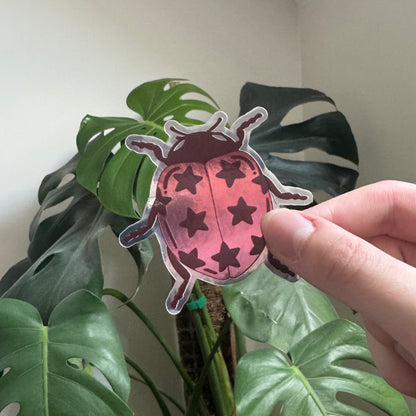 STICKER COCCINELLE