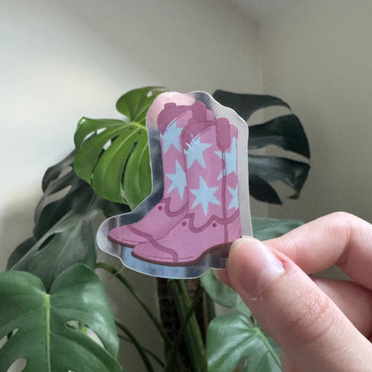 STICKER BOTTES COWBOY