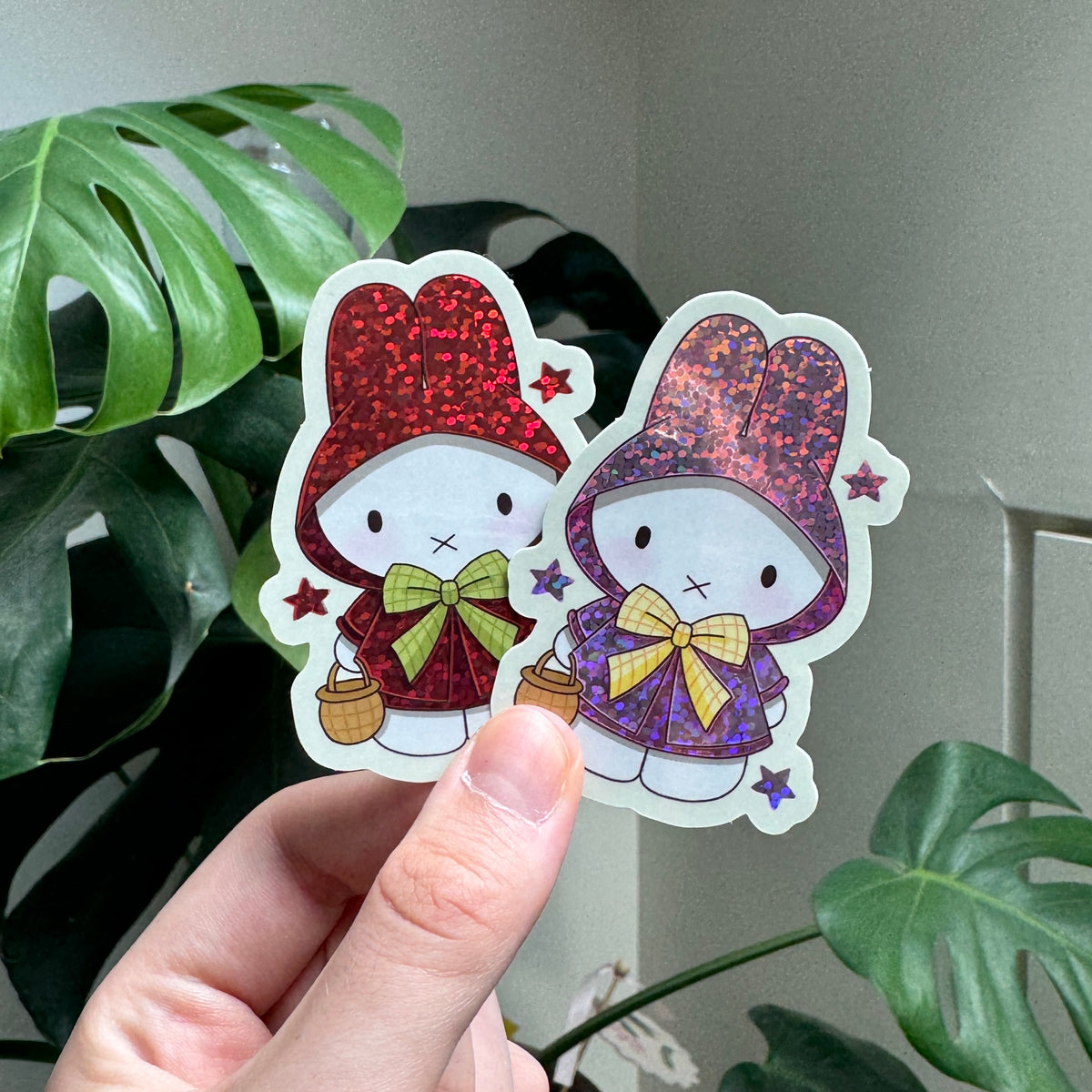 BUNNY AUTUMN STICKER