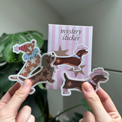 MYSTERY STICKER TECKEL
