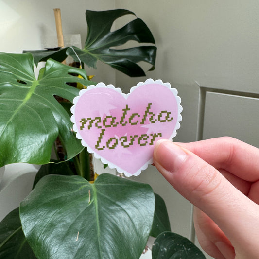 STICKER MATCHA LOVER