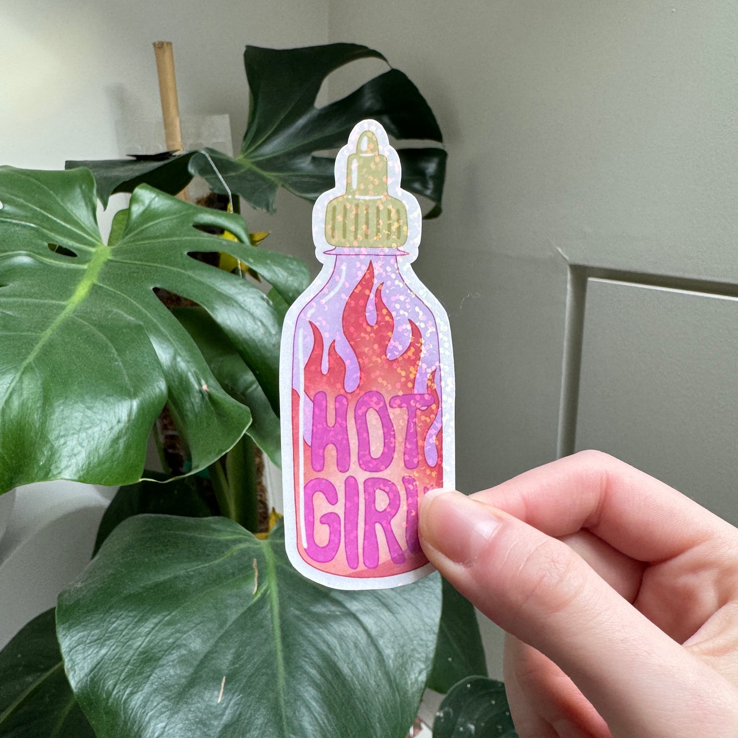 STICKER HOT GIRL SAUCE