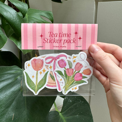 TEA TIME STICKER PACK