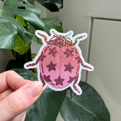 STICKER COCCINELLE