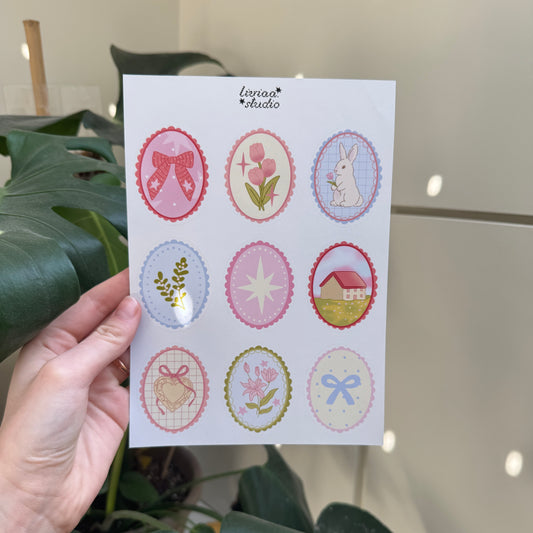 MEDALLION SHEET A5