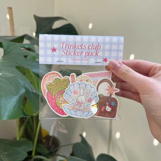 TRINKETS CLUB STICKER PACK