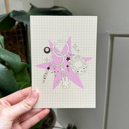 KEYCHAIN POSTCARD