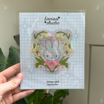 SUNCATCHER BUNNY FLOWER