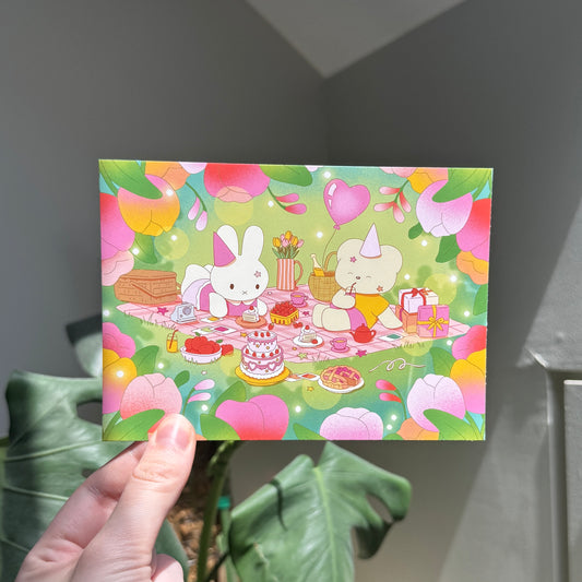 CARTE POSTALE PICNIC