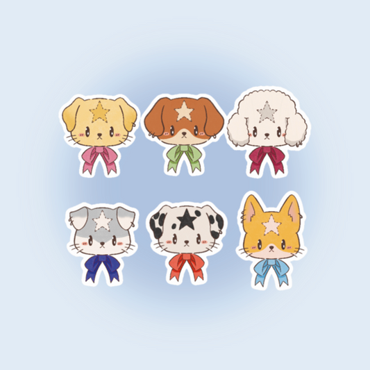 MYSTERY STICKER SERIE DOG