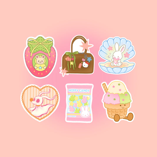 TRINKETS CLUB STICKER PACK