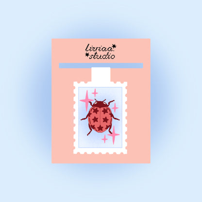 MAGNETIC BOOKMARK LADYBUG