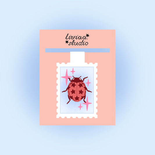 MARQUE-PAGES COCCINELLE