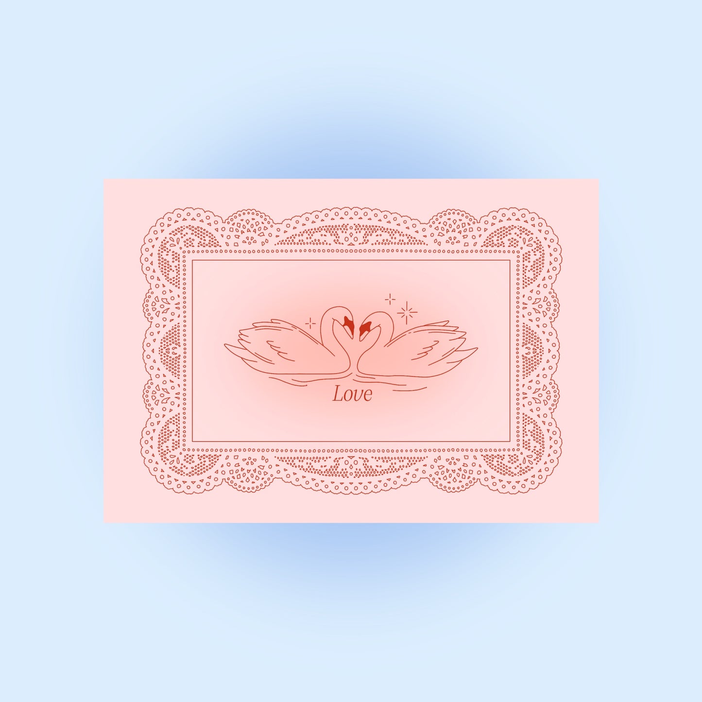 SWAN POSTCARD