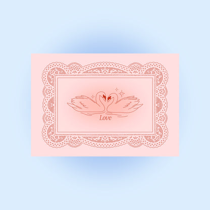 SWAN POSTCARD