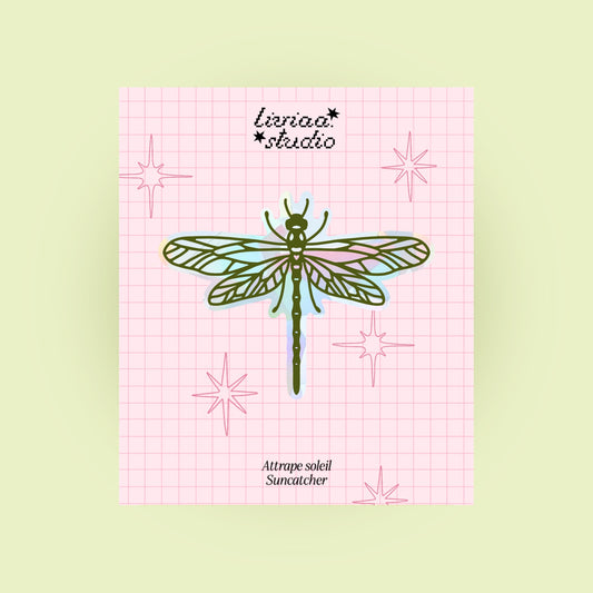 SUNCATCHER LIBELLULE