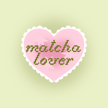 STICKER MATCHA LOVER