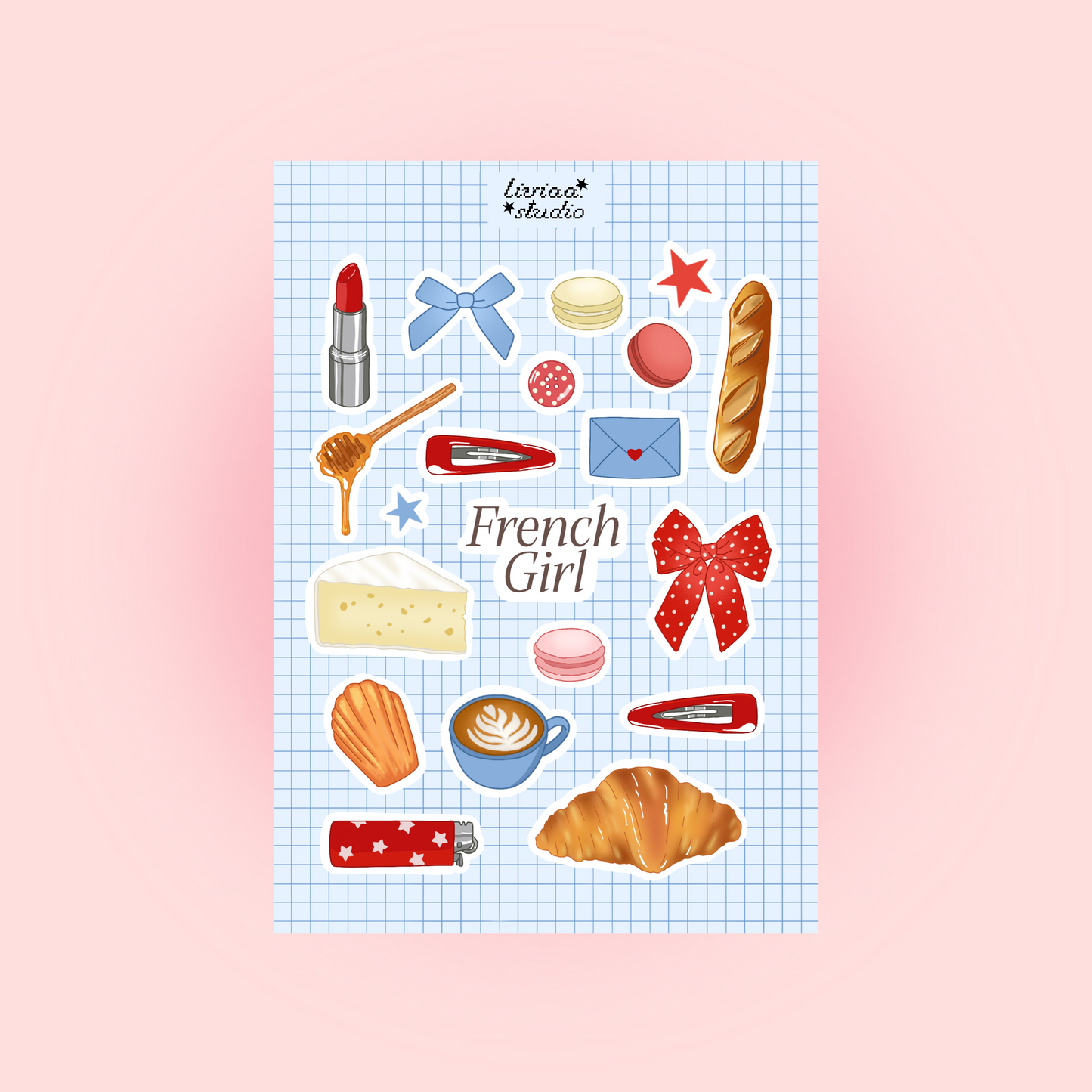 PLANCHE FRENCH GIRL A5