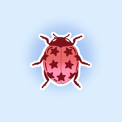 STICKER COCCINELLE