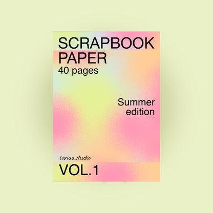 SCRAPBOOK PAPER VOL.1 SUMMER EDITION