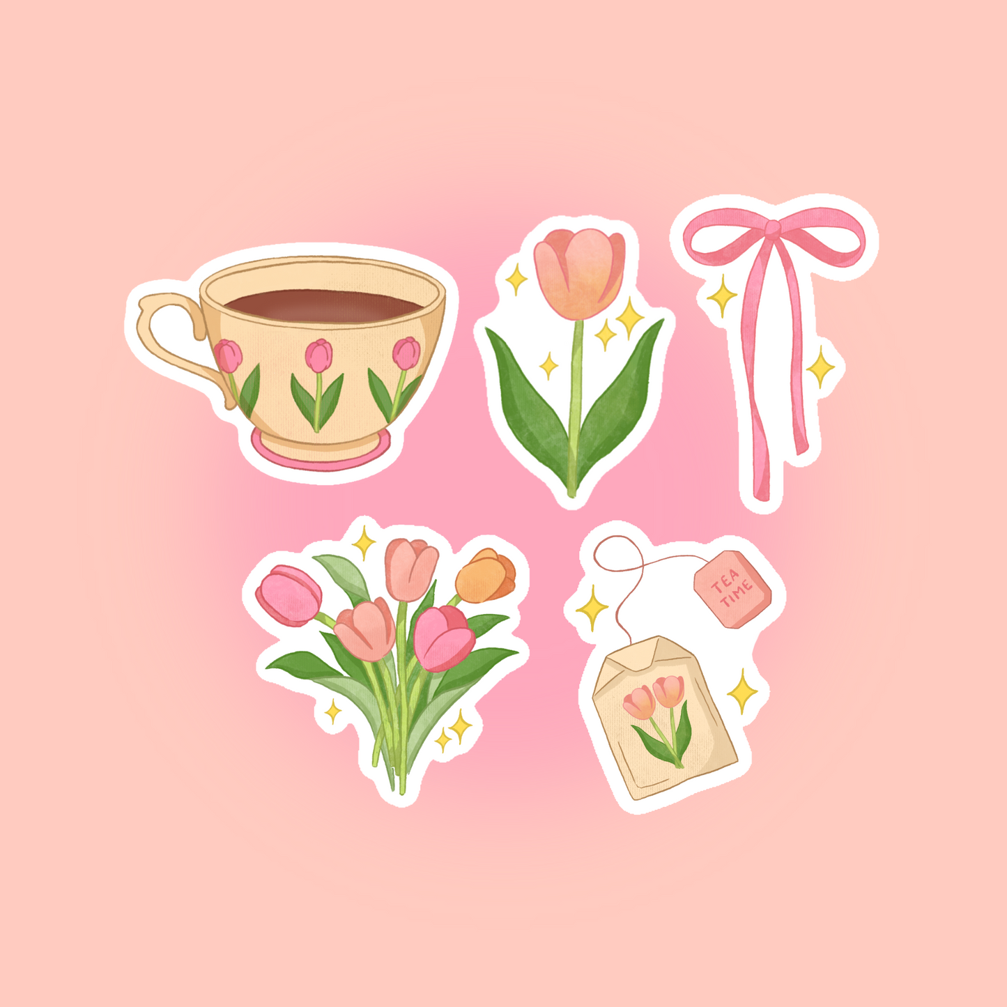 TEA TIME STICKER PACK