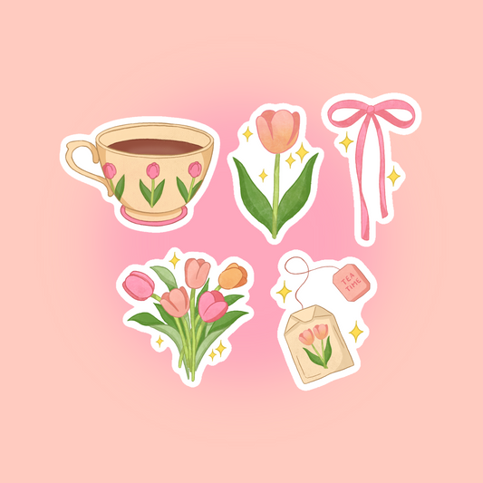 TEA TIME STICKER PACK