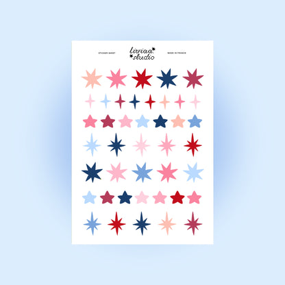STARS SHEET A5