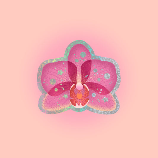 ORCHID STICKER