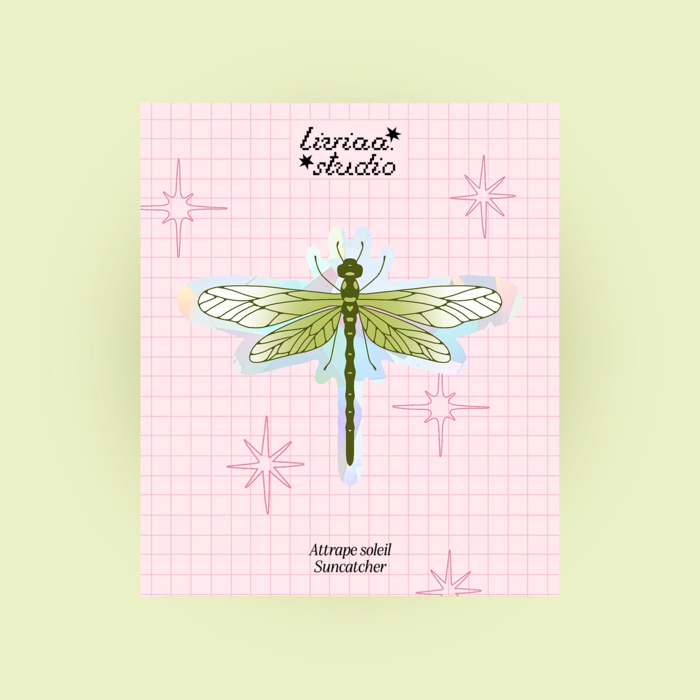 COLORFUL DRAGONFLY SUNCATCHER  