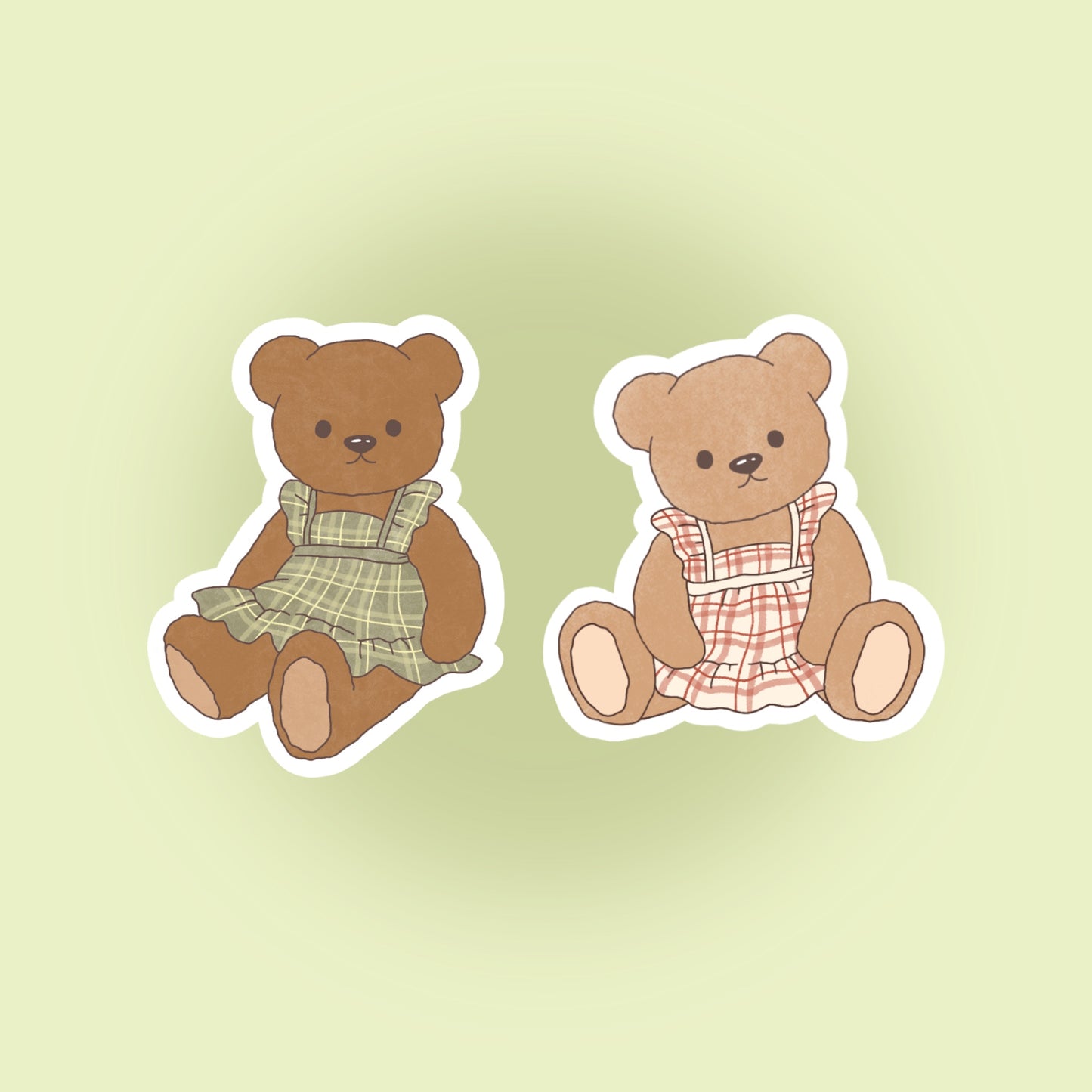 DUO STICKERS OURSONS