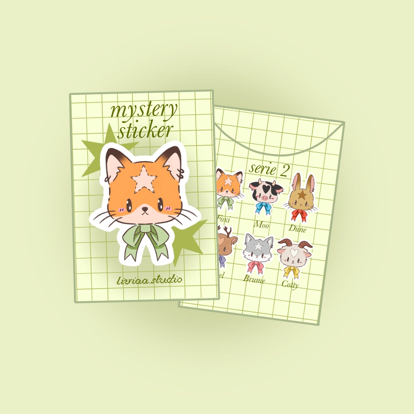 MYSTERY STICKER SERIE 2