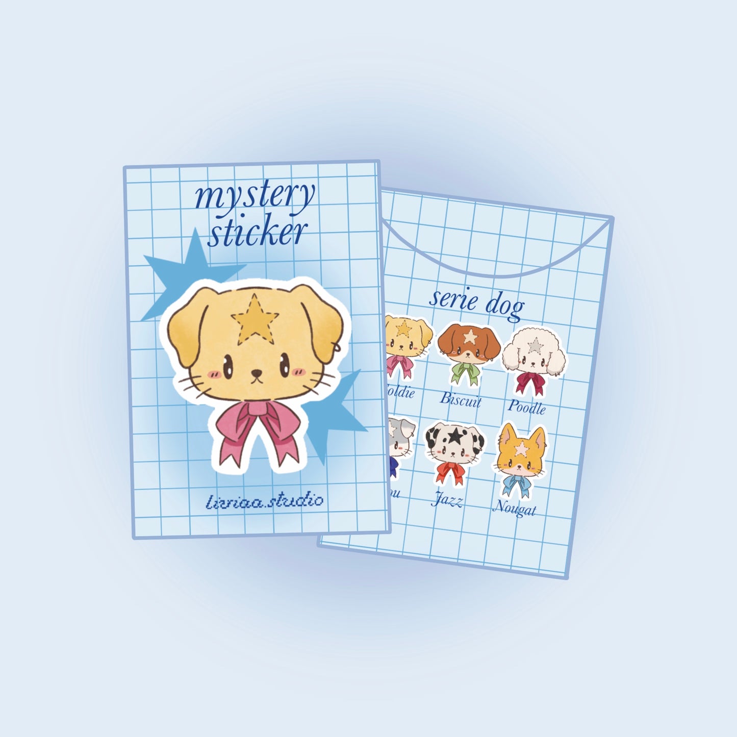 MYSTERY STICKER SERIE DOG