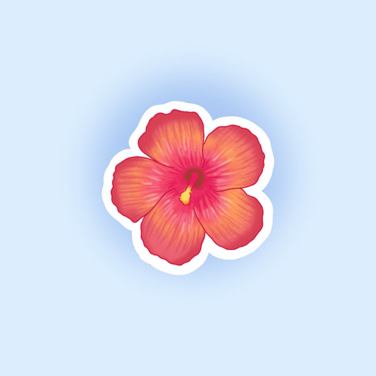 HIBISCUS STICKER