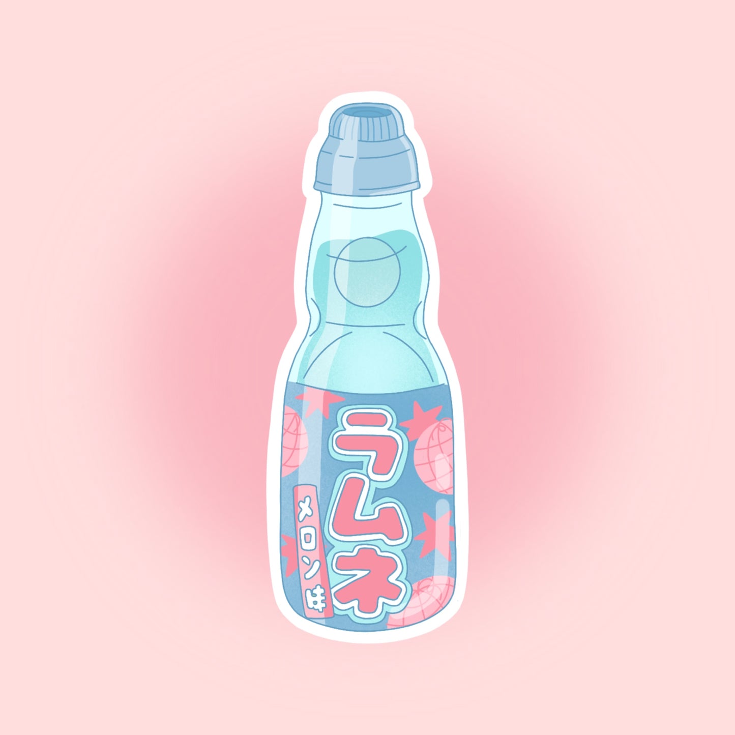 STICKER SODA BLEU