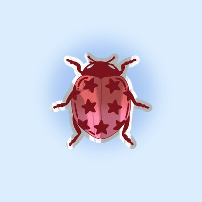 STICKER COCCINELLE