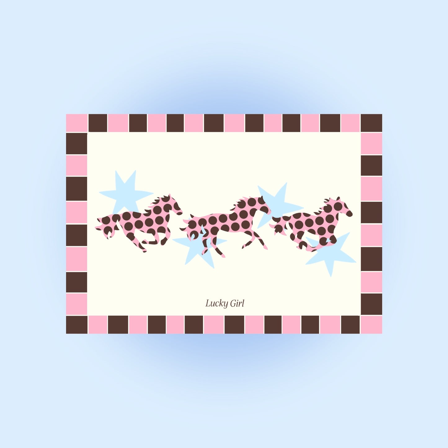 CARTE POSTALE CHEVAL