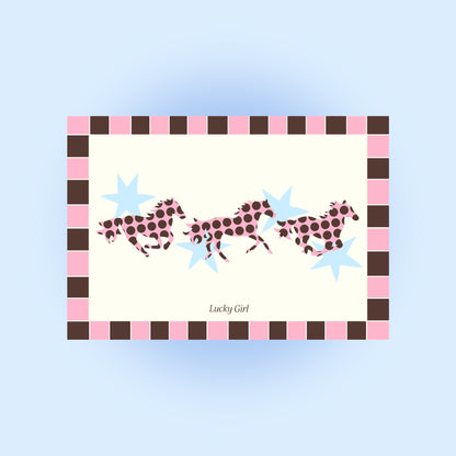 CARTE POSTALE CHEVAL