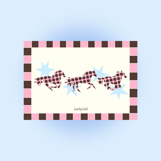 HORSE POSTCARD