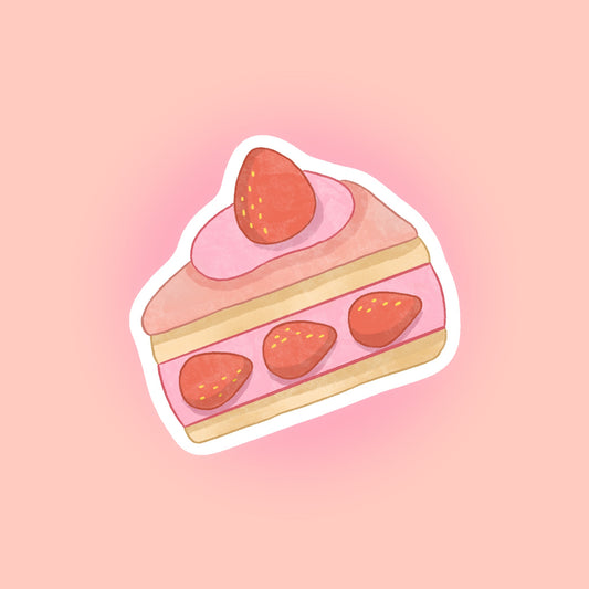 STICKER CAKE FRAISE